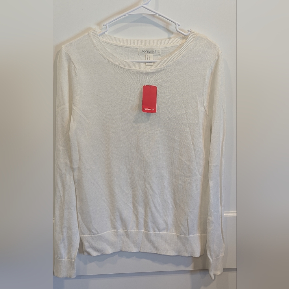 Forever 21 Women's White Top